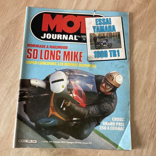 Magazine moto journal 502 - moto,