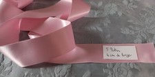 ANCIEN  RUBAN SATIN DOUBLE