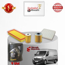 Filtres Kit D'Entretien Et Huile Renault Master IV 2.3 DCI 110KW 150CV À 2016->