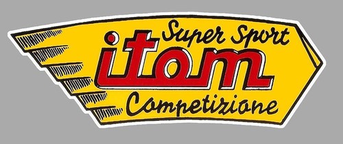 Itom right droit sticker - itom,