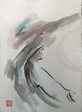 Viêthô, Aquarelle Japonisante, Asie