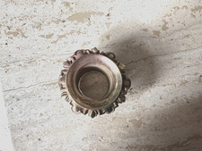 bobèche en bronze  ancienne