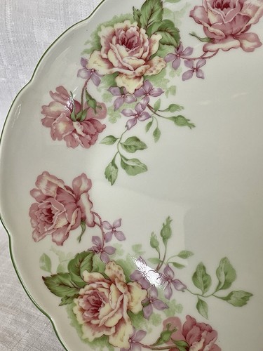 Plat ovale porcelaine - plat, en