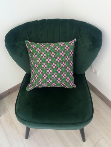 Housse coussin wax - coussin,