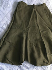 Jupe ANNE WEYBURN ? Noir volants trapèze patineuse bouton nacre ? Taille 40