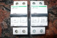 DISJONCTEUR 32A SCHNEIDER ELECTRIC A9F77232 2POLE PROTEGE MERLIN GERIN 32 AMPERE