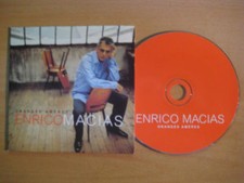 ENRICO MACIAS Oranges amères 1-track PR0M0 CD Single Card sleeve
