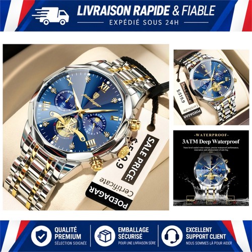 Poedagar montre homme luxe - montre,