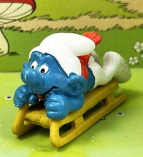 Les Schtroumpfs - Schleich - 40201 Schtroumpf avec Luge