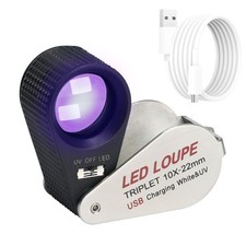 Loupe bijoutier Lumineuse 10x