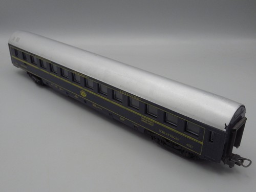 Wagon voiture lits train bleu - wagon, voiture-lits