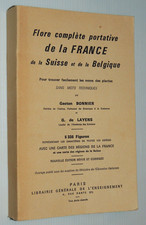 FLORE COMPLETE PORTATIVE DE LA FRANCE, DE LA SUISSE ET DE LA BELGIQUE / BONNIER