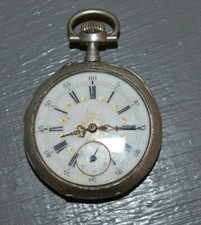 Montre à Gousset  Argent Médaille  d'Or Dubost au Bois d'Oingt à Restaurer