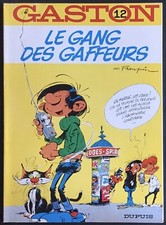 GASTON 12 Le Gang des gaffeurs Édition spéciale brochée 1989 Très bon état