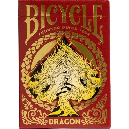 Jeu cartes dragon red - de,