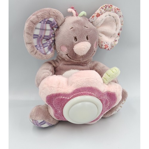 Doudou veilleuse souris - , mauve