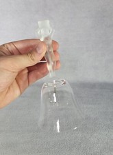 Clochette de table en cristal BAYEL CRISTALLERIE DE CHAMPAGNE Modèle "VENUS"