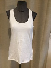 Très Beau Et Authentique Débardeur Coton Deluxe Majestic Filatures 38/40 Neuf