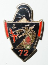 INSIGNE 72° RÉGIMENT DU