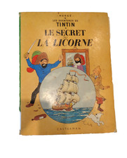 B.D TINTIN "Le Secret de la Licorne" / HERGE / CASTERMAN) / état moyen, 1966.