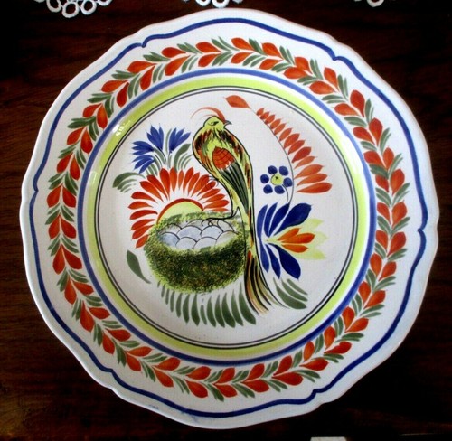Ancienne assiette faïence - en,