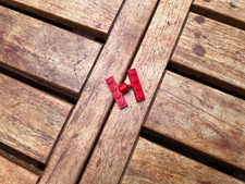 LEGO Vintage Attache Red coupling ref 3183 3184/set 570 357 340 218 599 912 910