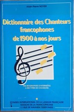 Dictionnaire des Chanteurs