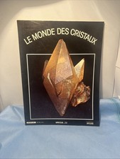 ancien livre le monde des cristaux ed atlas 1981 Lithopile