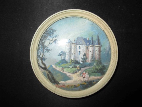 Ancienne miniature peinte - miniature,