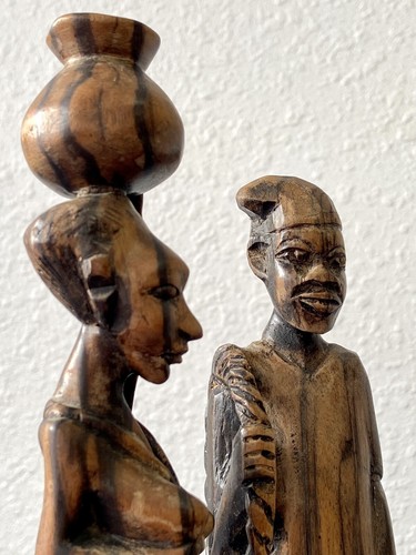 Couple statue tribal - tribal, en