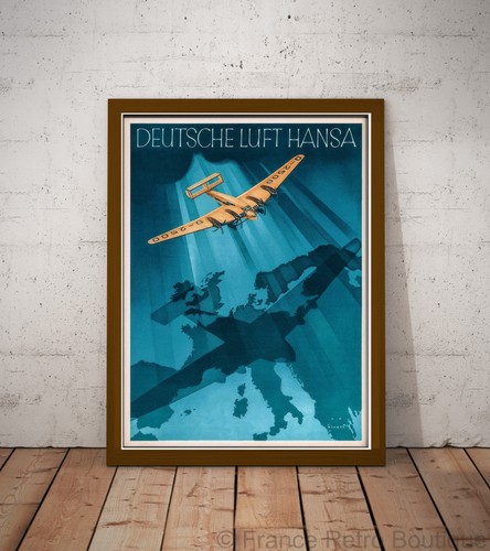 Affiche poster aviation - ,