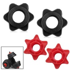 Plastique Haltère Barre à Vies Écrou Fixation Fermeture Collier Spinlock Pinces