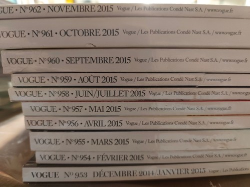 Magazine mode vogue paris - magazine,