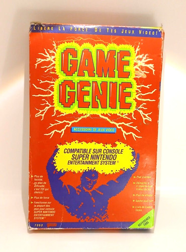 Game genie super nintendo snes - genie,