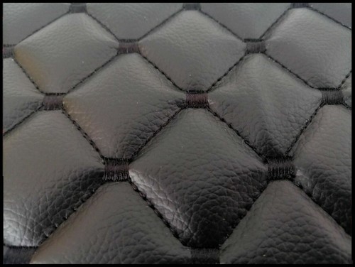 Tapis cuir noir - tapis,