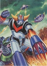 PLAQUE MÉTAL  MANGA GOLDORAK   30 X 20 CM