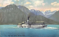 Suisse - Lac Léman - Bateau Salon Italie - Ed. Jullien J.J. 9905