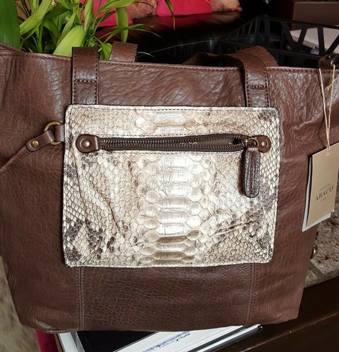 Sac abaco cuir python - sac, et