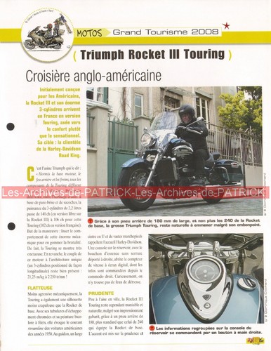Triumph 2300 rocket iii - 2300,