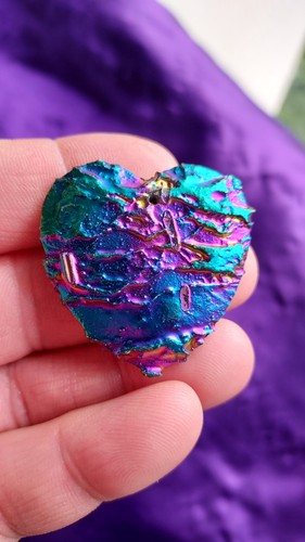 Pendentif coeur style titane - style,