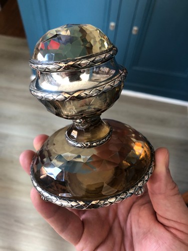 Encrier xixème cristal - xixème, roche