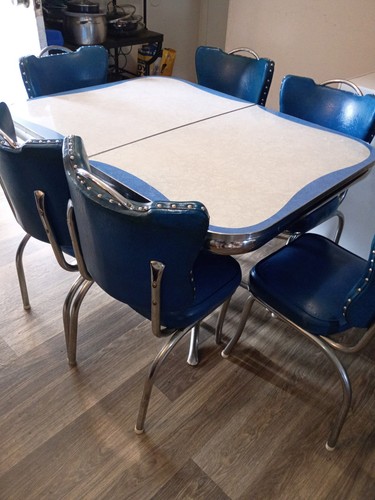 1950 chrome formica - 1950's,