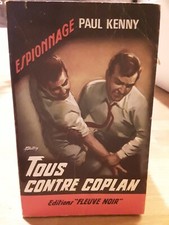 LIVRE- FLEUVE NOIR- espionnage- N° 501- KENNY -TOUS CONTRE COPLAN- EO1965