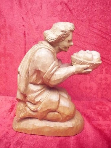 Belle vieux figurine - vieux, en