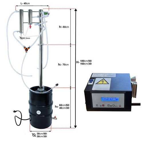 Distillateur électrique - distillateur,