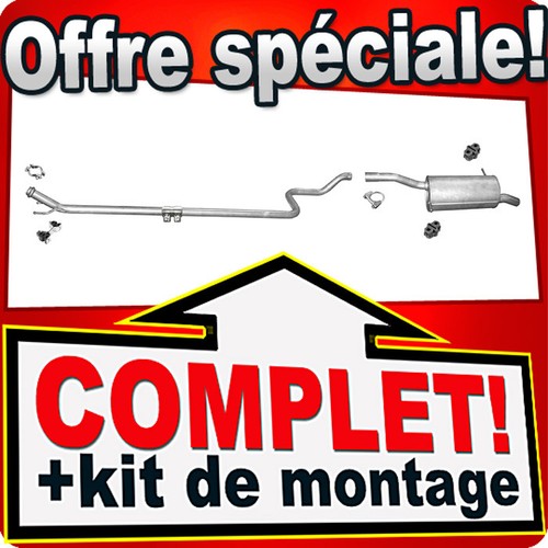 Ligne pot échappement pour - ligne,