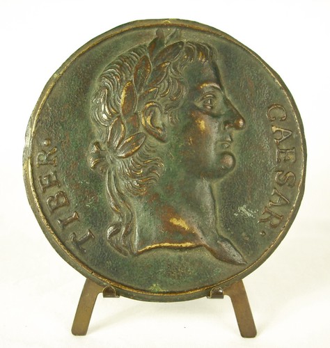 Médaille empereur tiber - médaille,