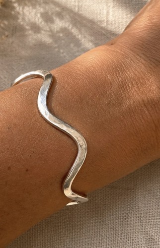 Bracelet jonc ancien argent