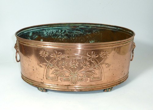 Pot fleurs art nouveau - de,