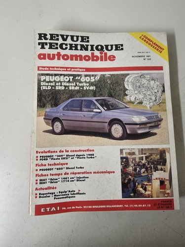 Revue technique automobile - revue,